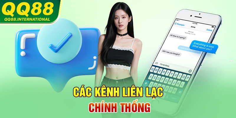 Các kênh liên lạc chính thống