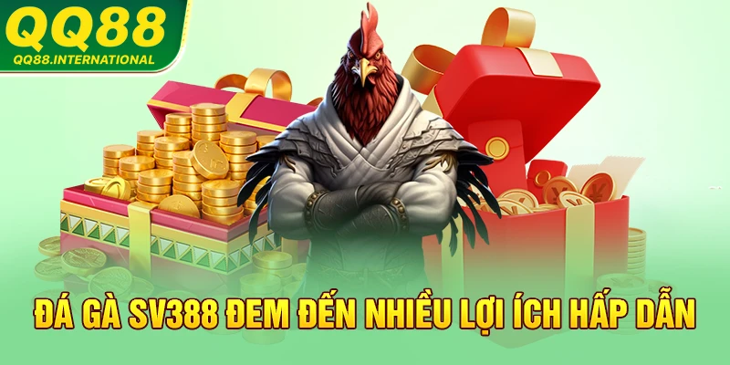 Đá Gà SV388 đem đến nhiều lợi ích hấp dẫn