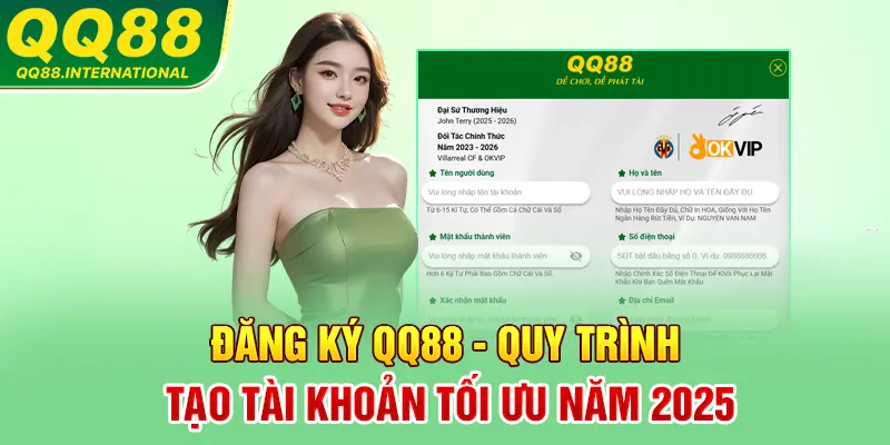 Đăng Ký QQ88 - Quy Trình Tạo Tài Khoản Tối Ưu Năm 2025