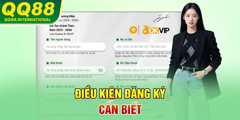 Điều kiện đăng ký cần biết